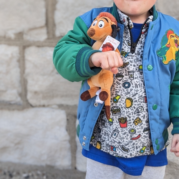 Disney Lion Kings Tamone plush & Lion Guard jacket - Picture 3 of 6